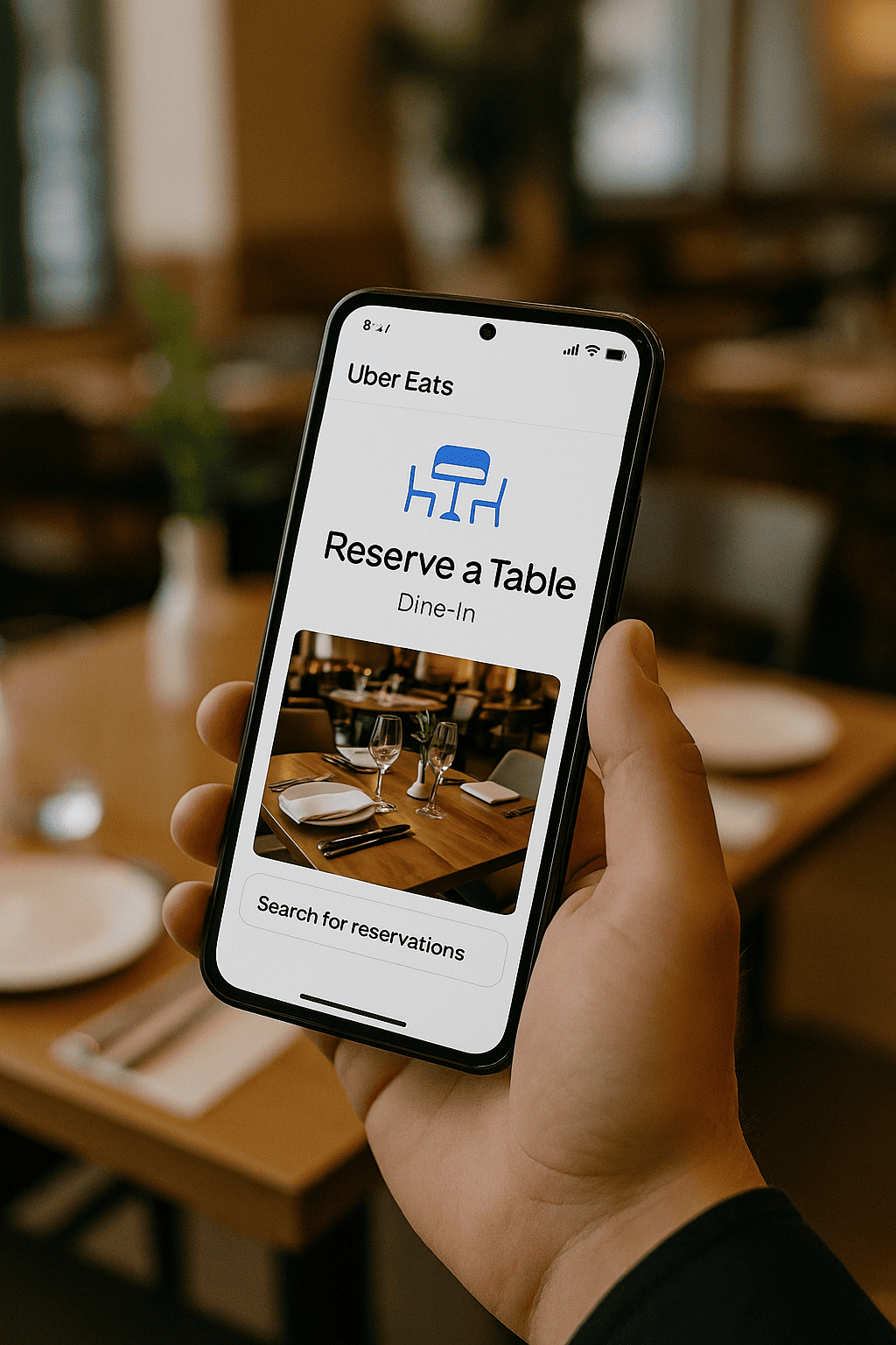 Uber Eats permet désormais de réserver une table au Québec